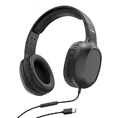 Hama Słuchawki nauszne Fun C z mikrofonem czarne