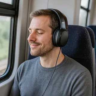 Hama Słuchawki nauszne Fun C z mikrofonem czarne