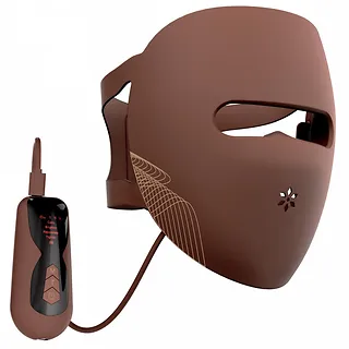 Garett Electronics Maska LED do twarzy i szyi Garett Beauty Skin Ritual Face&Neck brązowy