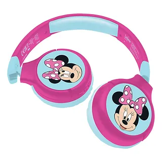 Lexibook Myszka Minnie słuchawki bezprzewodowe 2w1