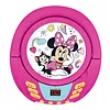 Lexibook Myszka Minnie Mini Przenośny odtwarzacz CD - Boombox dla dzieci, efekty świetlne