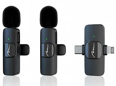 Media-Tech Zestaw mikrofonów krawatowych Micro-Mic Duo MT416