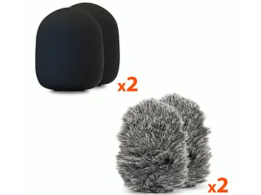 Media-Tech Zestaw mikrofonów krawatowych Micro-Mic Duo MT416