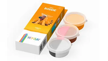 Tm Toys Masa plastyczna Hey Clay zestaw Zwierzęta Piesek