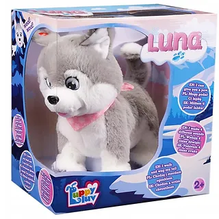 Tm Toys Maskotka interaktywna Puppy Luv Piesek Husky Luna