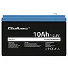 Qoltec Akumulator LiFePO4 litowo-żelazowo-fosforanowy | 12.8V | 10Ah |  128Wh | BMS