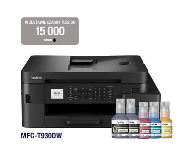 Brother Urządzenie wielofunkcyjne MFP MFC-T930DW RTS   A4/4in1/(W)LAN/ADF20/17ipm