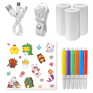 Media-Tech Cyfrowy aparat fotograficzny dla dzieci z drukarką termiczną SNAPI MT4108