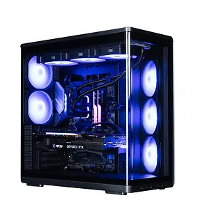 Zalman Obudowa P60 Mid-Tower 5x ARGB fans czarna