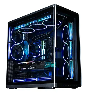 Zalman Obudowa P60 Mid-Tower 5x ARGB fans czarna