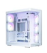 Zalman Obudowa P60 Mid-Tower 5x ARGB fans biała