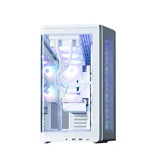 Zalman Obudowa P60 Mid-Tower 5x ARGB fans biała