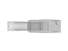 Lanberg Szafa instalacyjna rack wisząca 19 cali 4U 600x450 drzwi perforowane (flat pack) szara
