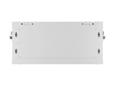 Lanberg Szafa instalacyjna rack wisząca 19 cali 4U 600x450 drzwi perforowane (flat pack) szara