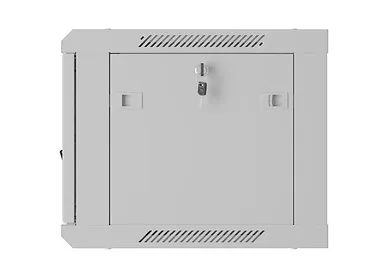 Lanberg Szafa instalacyjna rack wisząca 19 cali 6U 600x450 drzwi perforowane (flat pack) szara