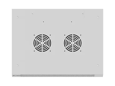 Lanberg Szafa instalacyjna rack wisząca 19 cali 9U 600x450 drzwi perforowane (flat pack) szara