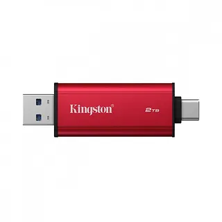 Kingston Dysk zewnętrzny SSD 2TB DualPortable USB-A/C 3.2 Gen2
