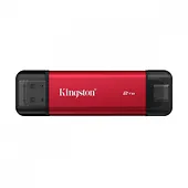 Kingston Dysk zewnętrzny SSD 2TB DualPortable USB-A/C 3.2 Gen2