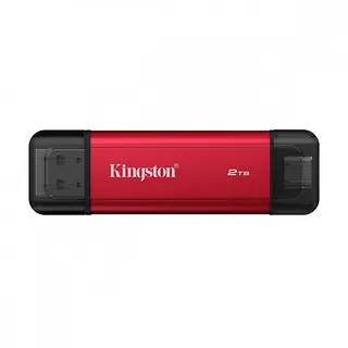 Kingston Dysk zewnętrzny SSD 2TB DualPortable USB-A/C 3.2 Gen2