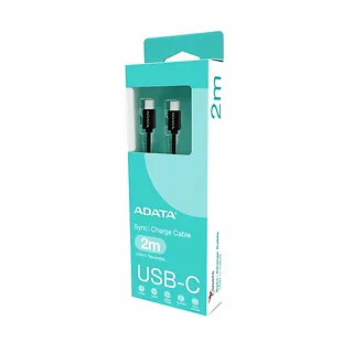 Adata Kabel USB-C do USB-C 2.0/100W 200cm czarny