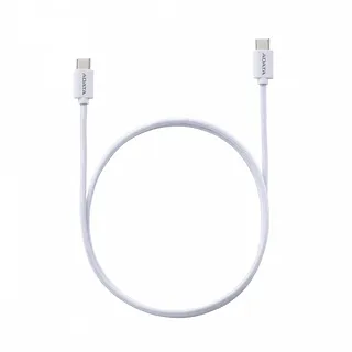 Adata Kabel USB-C do USB-C 2.0/100W 100cm biały