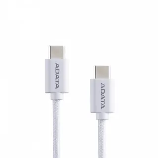 Adata Kabel USB-C do USB-C 2.0/100W 100cm biały