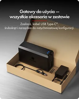 IcyBox Obudowa IB-RD3720-CU3 RAID 2x2,5/3,5 SATA HDD