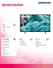 Samsung Telewizor QLED 4K 50 cali QE50Q7F2AUXXH