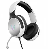 Audeeo Słuchawki gamingowe Light-Up Gaming białe