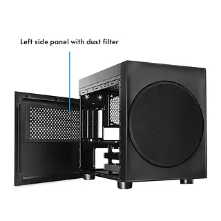 Chieftec Obudowa CI-03B-OP mATX The Cube czarna