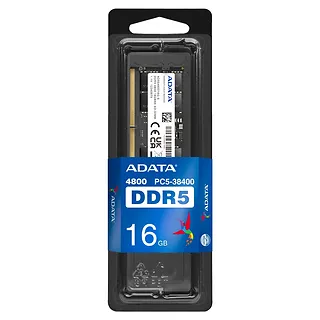 Adata Pamięć do notebooka Premier DDR5 4800 SODIMM 16GB SingleTray