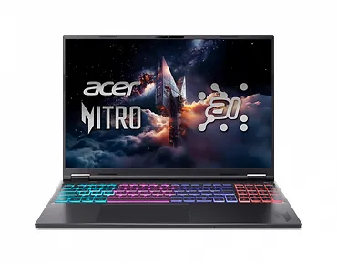 Acer Notebook Nitro 16S AI AN16S-61-R8D8    ESHELL/Ryzen 9 AI 365/32GB/1TB/RTX5060/16 cali