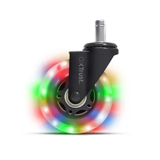 Trust Zestaw kółek żelowych LED do fotela