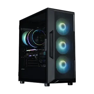 Zalman Obudowa I3 NEO V2 Mid Tower ARGB fan x4 czarna