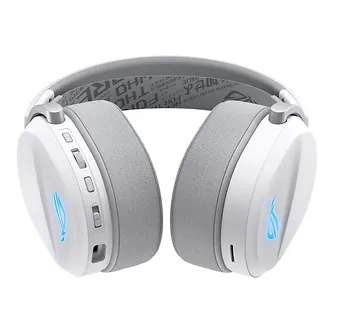 Asus Słuchawki ROG Pelta Wireless 2.4GHz/BT/USB-C Białe