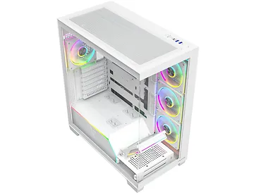 Obudowa Modecom Volcano Stellar Plus ARGB 5F Biała