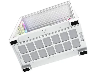 Obudowa Modecom Volcano Stellar Plus ARGB 5F Biała