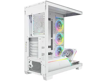 Obudowa Modecom Volcano Stellar Plus ARGB 5F Biała