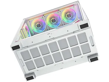 Obudowa Modecom Volcano Stellar Plus ARGB 8F Biała