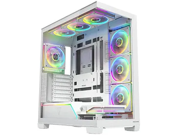 Obudowa Modecom Volcano Stellar Plus ARGB 8F Biała