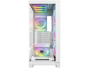 Obudowa Modecom Volcano Stellar Plus ARGB 8F Biała