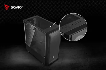 Savio Obudowa komputerowa NOCTIS FLOW X1