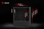Savio Obudowa komputerowa Noctis FLOW RGB X1