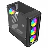 Savio Obudowa komputerowa NOCTIS GLASS RGB X1