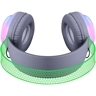 Defender Słuchawki bezprzewodowe nauszne FREEMOTION B651 podświetlane