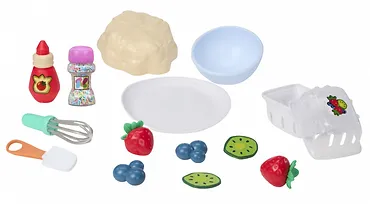 Little Tikes Zestaw z masą plastyczną Creative Chefs Bluey Beza Pavlova