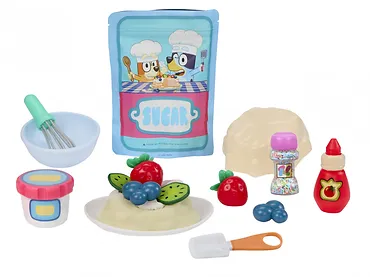 Little Tikes Zestaw z masą plastyczną Creative Chefs Bluey Beza Pavlova