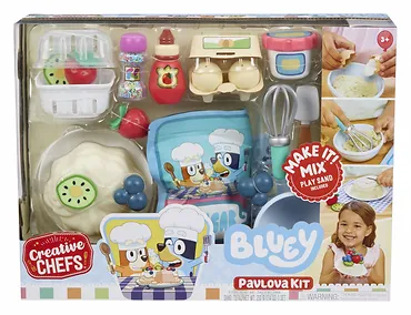 Little Tikes Zestaw z masą plastyczną Creative Chefs Bluey Beza Pavlova