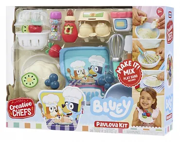 Little Tikes Zestaw z masą plastyczną Creative Chefs Bluey Beza Pavlova