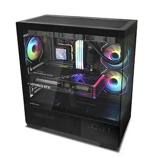 Zalman Obudowa CHRONIX V2 Mid Tower ARGB fan x3 czarna